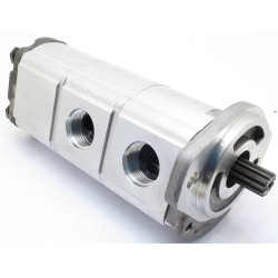 HYDRAULIC GEAR PUMP BOBCAT 325 328 331 334 6668699 6668698 242 MM TRIPLE